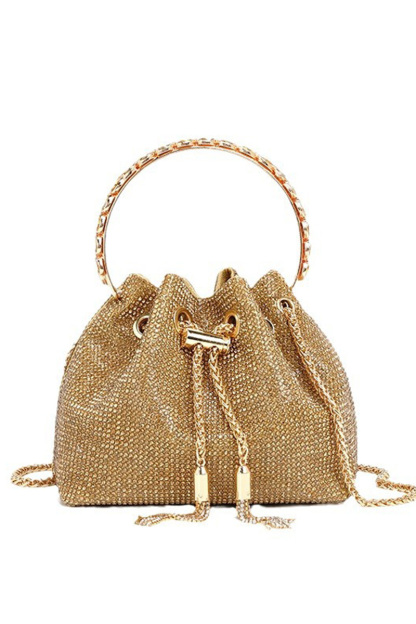 Women's Fully Studded Chain Strap Crossbody Bag