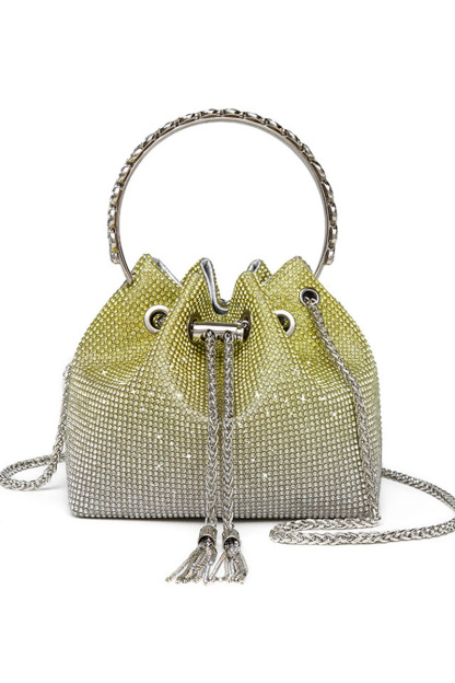 Women's Fully Studded Chain Strap Crossbody Bag
