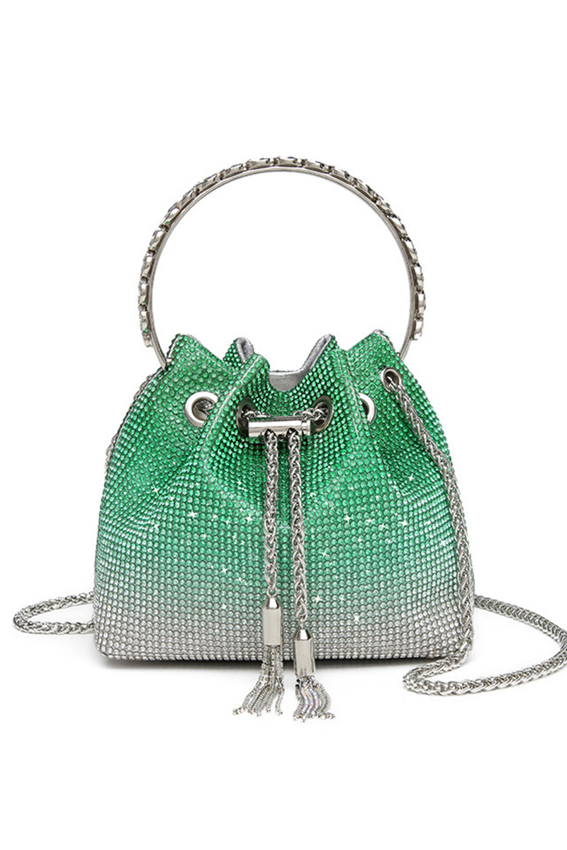 Women's Fully Studded Chain Strap Crossbody Bag
