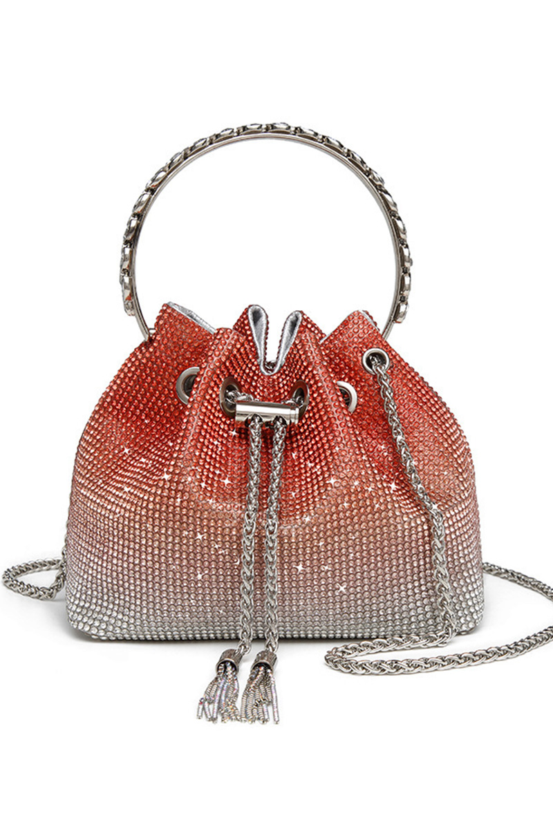 Women's Fully Studded Chain Strap Crossbody Bag