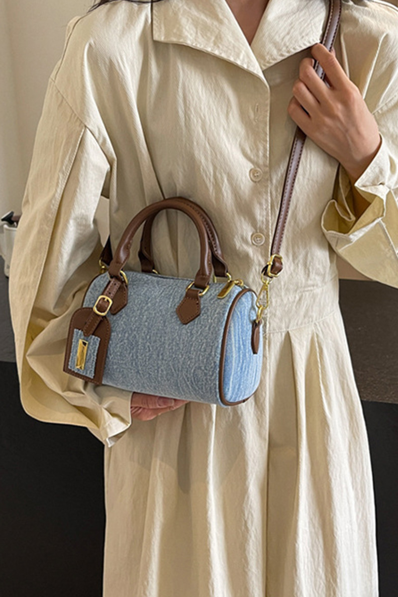 Women's Vintage Denim Pillow Handbag