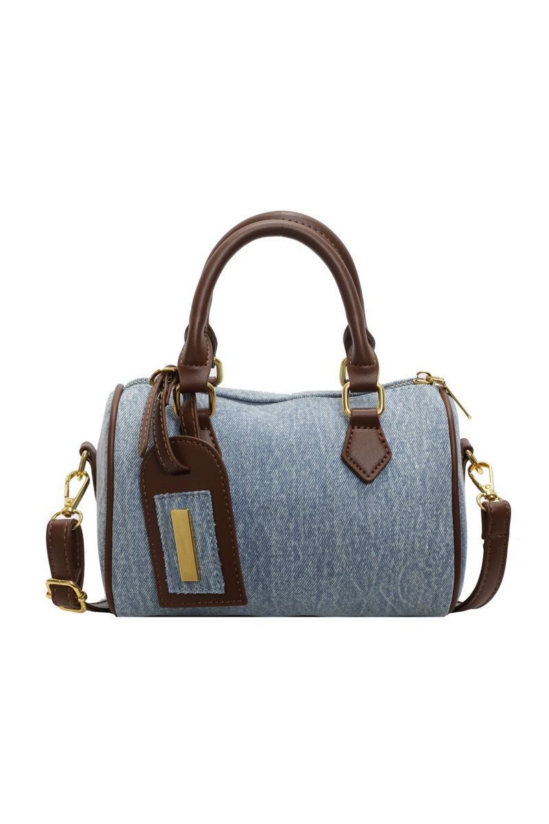 Women's Vintage Denim Pillow Handbag