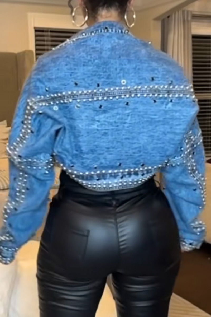 Ladies' Metallic Beaded Studded Jacket