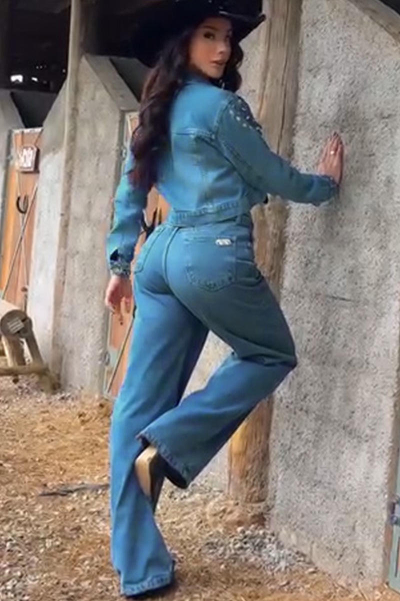 Ladies'  Elegant Embroidered Rhinestone Jacket