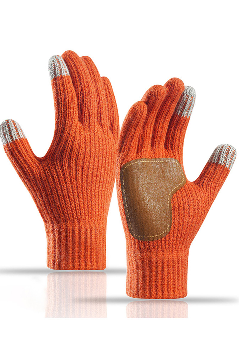 Outdoor Non-Slip Warm Knitted Gloves