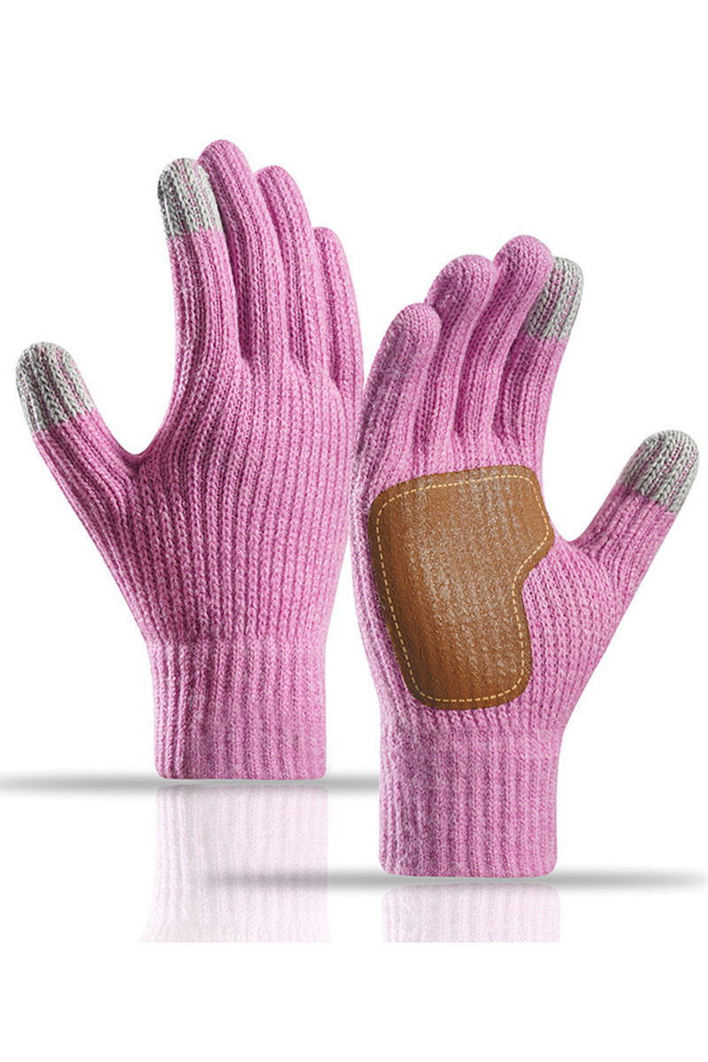 Outdoor Non-Slip Warm Knitted Gloves