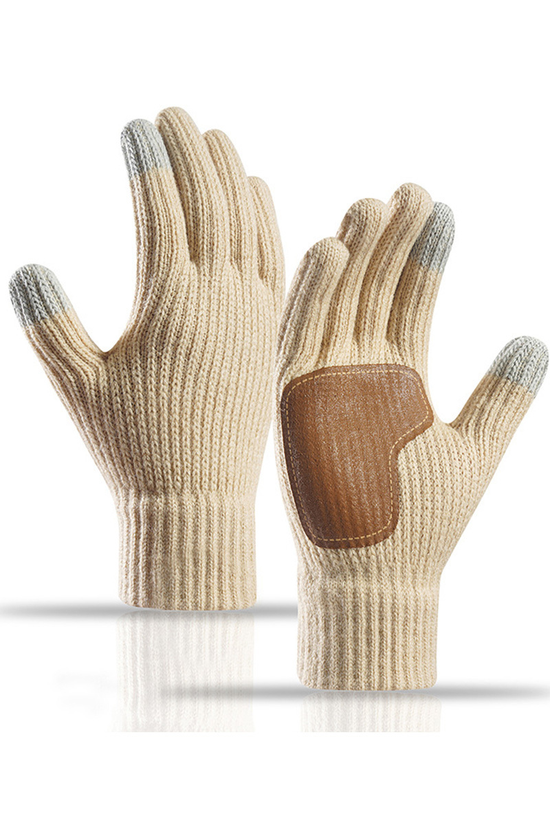Outdoor Non-Slip Warm Knitted Gloves