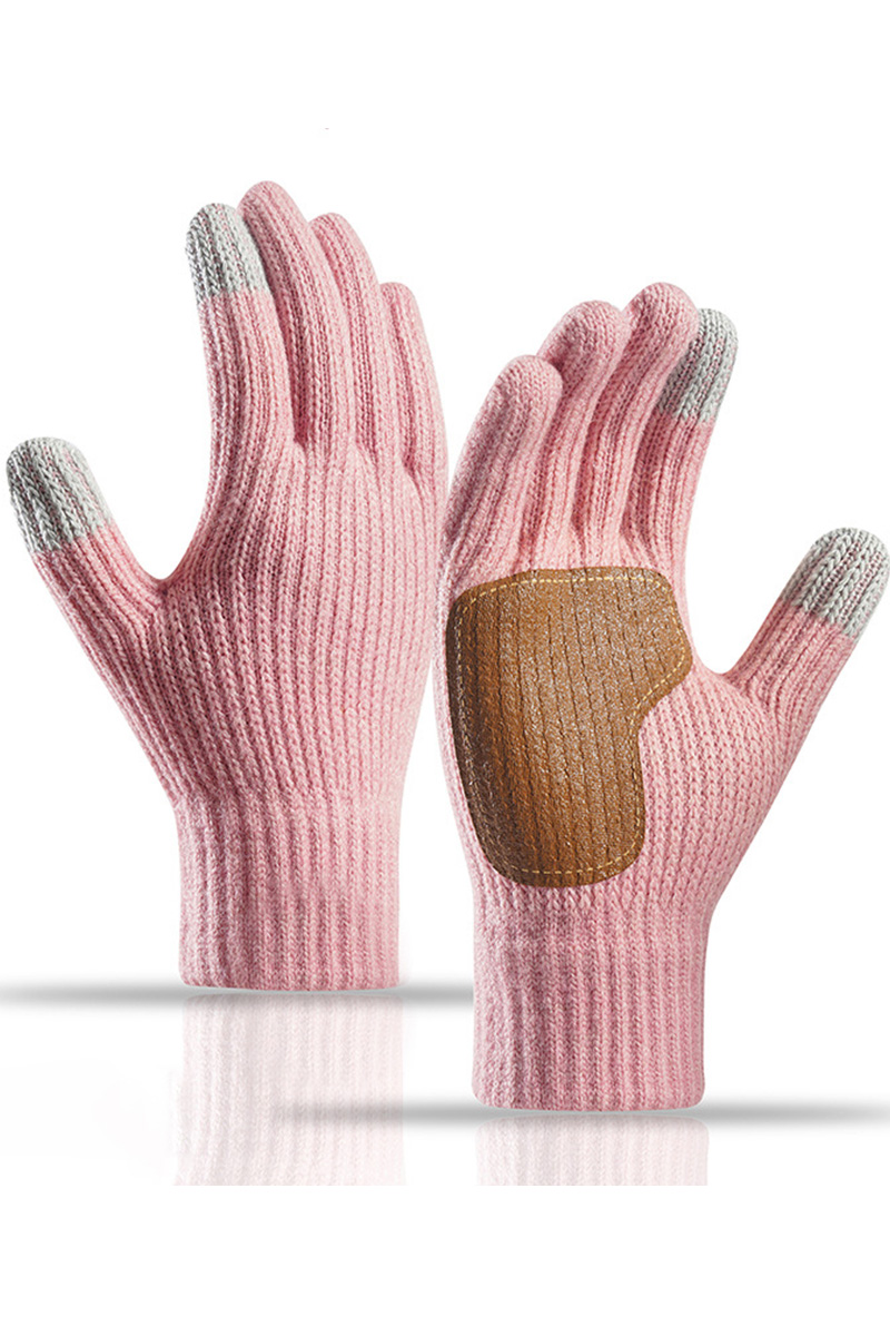 Outdoor Non-Slip Warm Knitted Gloves