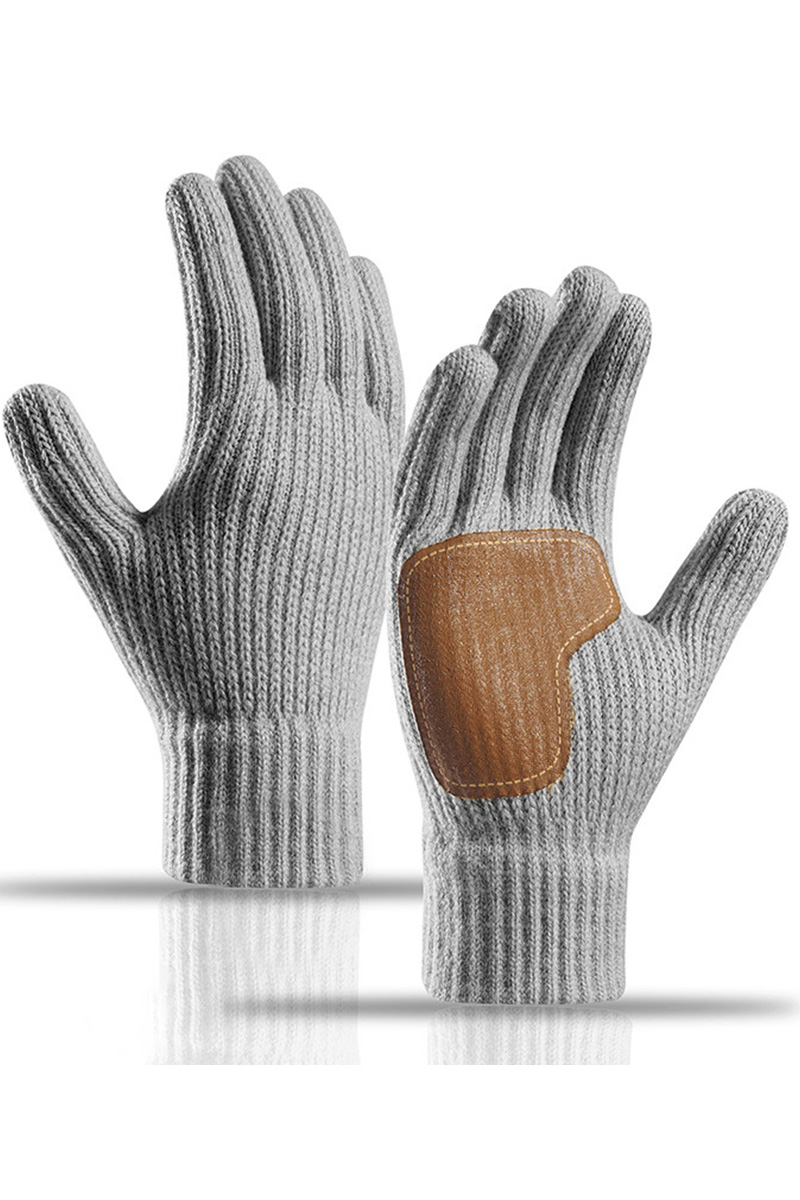 Outdoor Non-Slip Warm Knitted Gloves