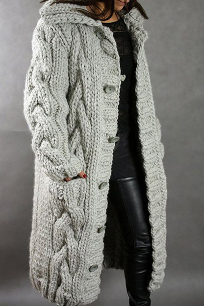 Women's Cozy  Knitted Sweater Coat