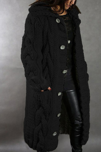 Women's Cozy  Knitted Sweater Coat
