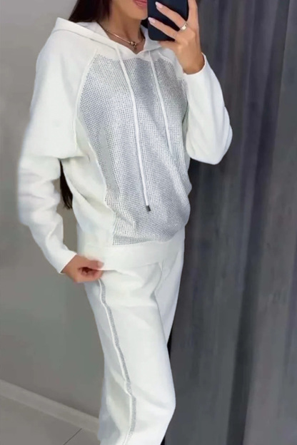 Women's Casual Hooded Tracksuit Set