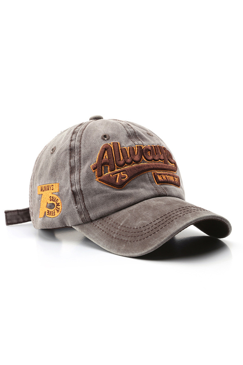 Women's Street Embroidered Letter Baseball Cap