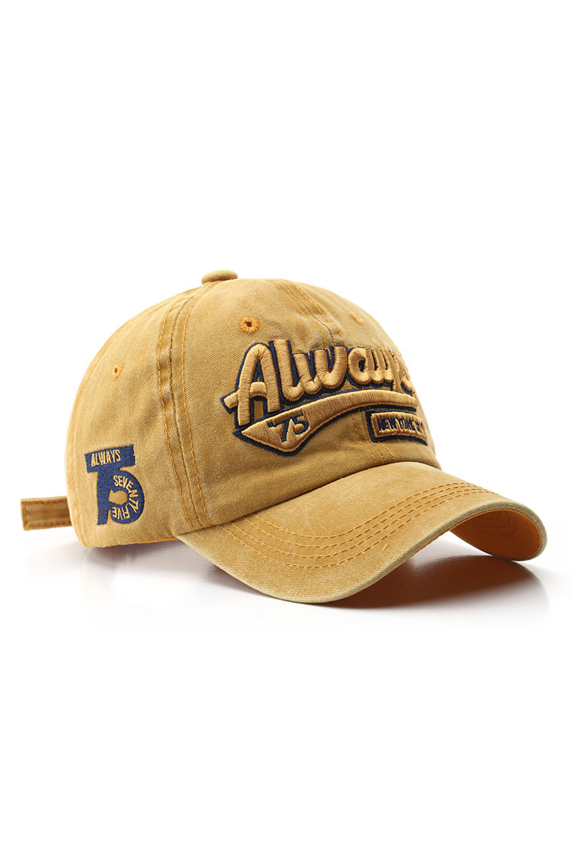 Women's Street Embroidered Letter Baseball Cap