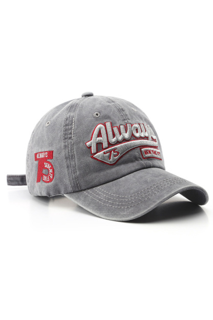 Women's Street Embroidered Letter Baseball Cap