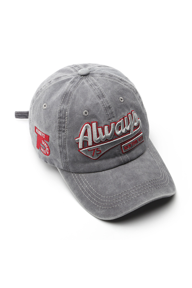 Women's Street Embroidered Letter Baseball Cap