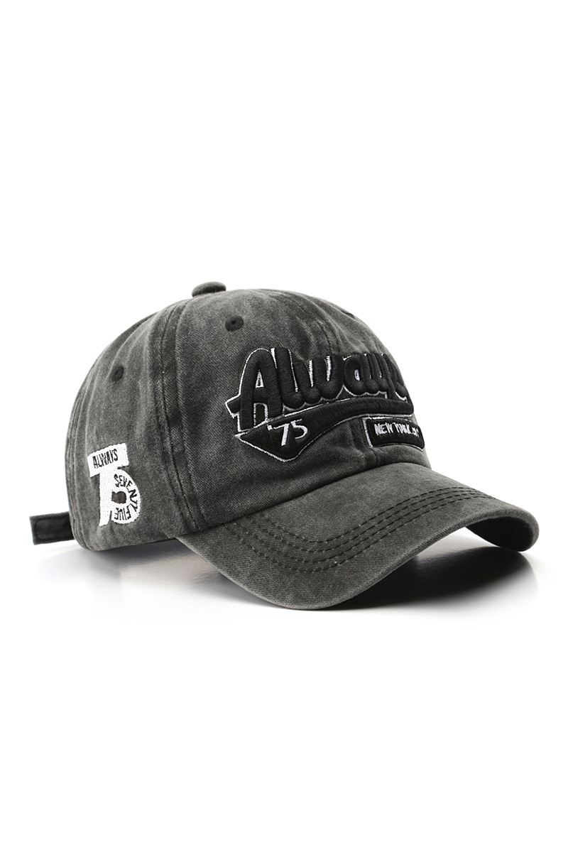 Women's Street Embroidered Letter Baseball Cap