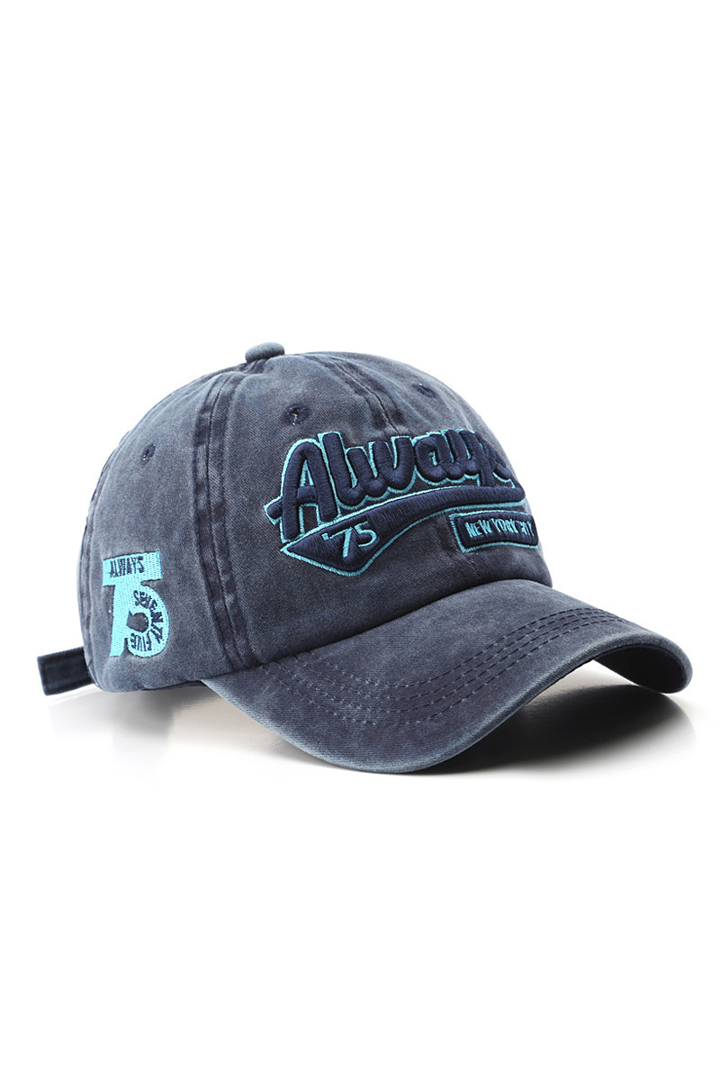 Women's Street Embroidered Letter Baseball Cap