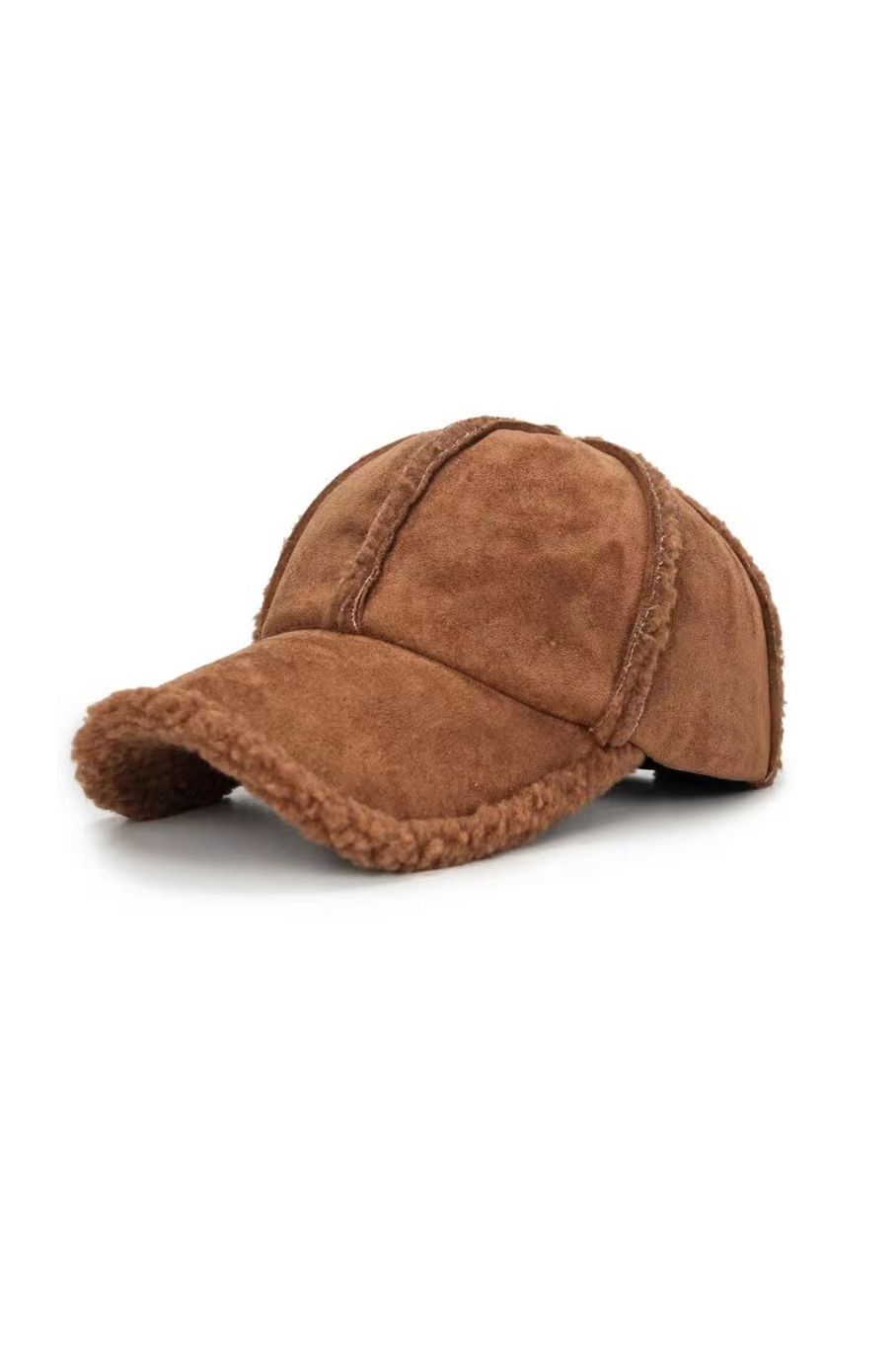 Ladies Fashion Winter Warm Thick Baseball Cap