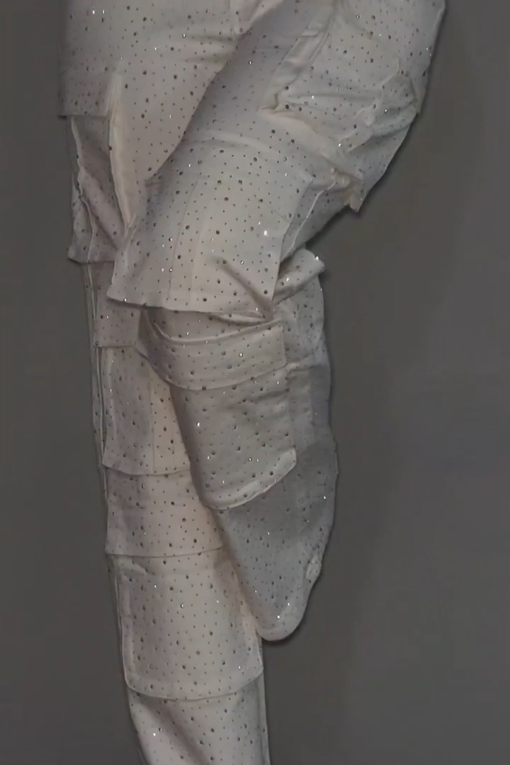 Ladies' Strylish Pocket Crystal Embellished Jeans