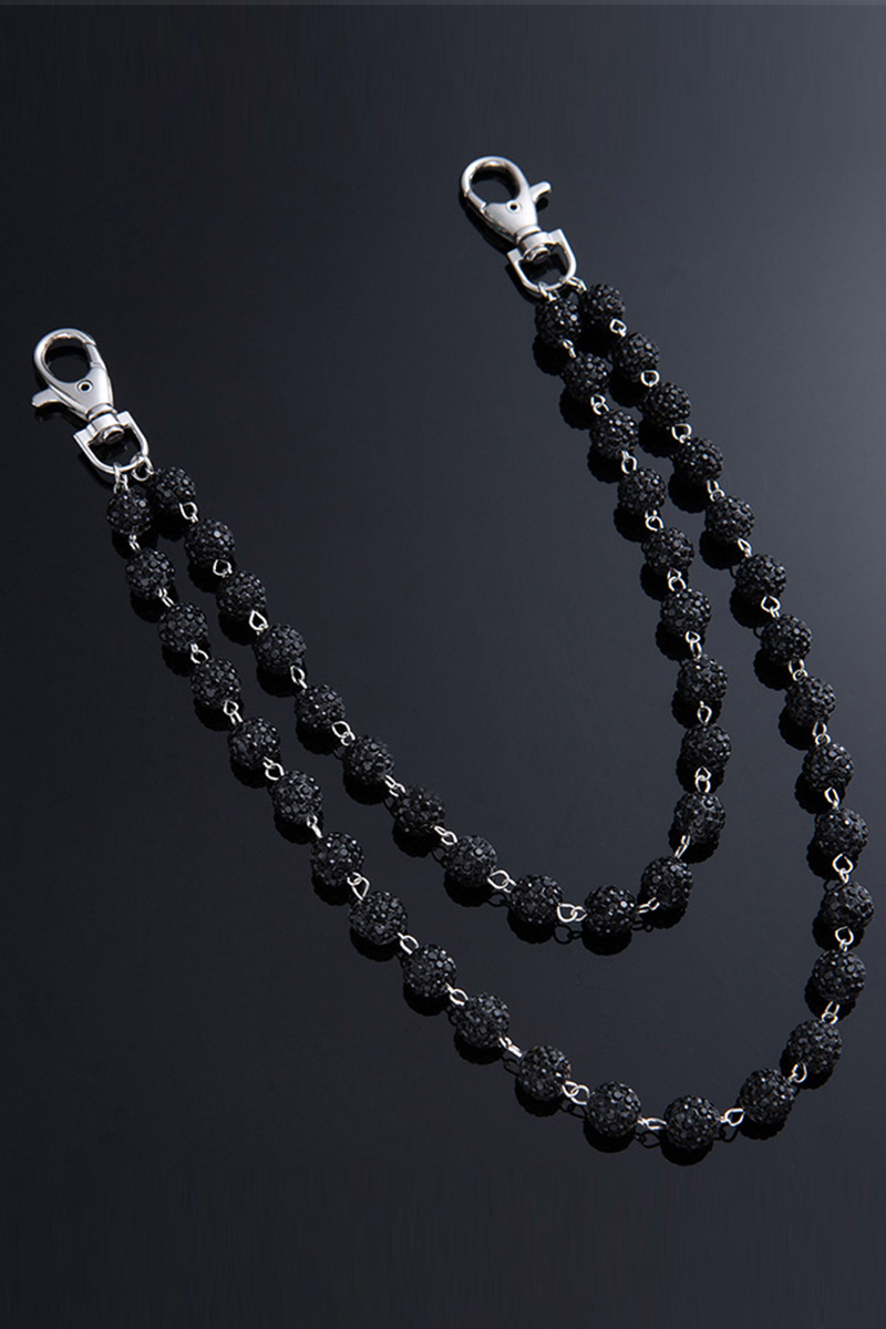 Women's Fashion Diamond Studded Ball Chain