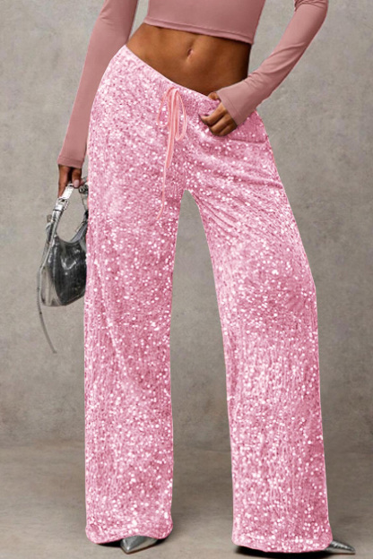 Women's  Streamlined Stretch Slimming Drawstring Trousers