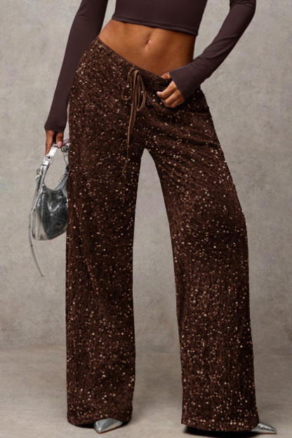 Women's  Streamlined Stretch Slimming Drawstring Trousers