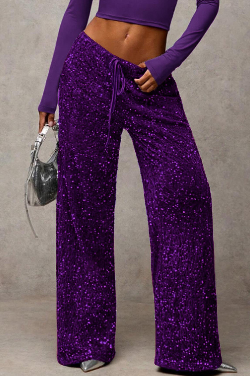 Women's  Streamlined Stretch Slimming Drawstring Trousers