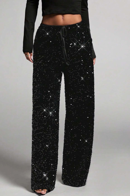 Women's  Streamlined Stretch Slimming Drawstring Trousers