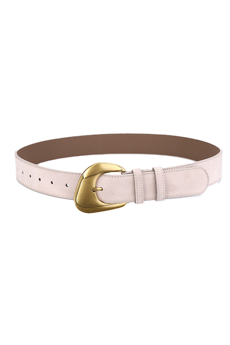 Vintage Suede Leather Belt For Women