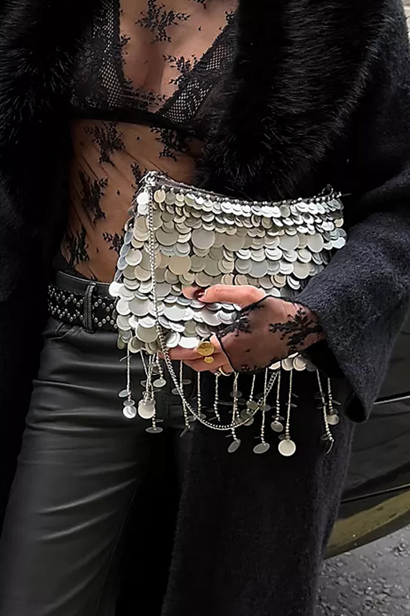 Women's Dazzling Drop Shoulder Bag