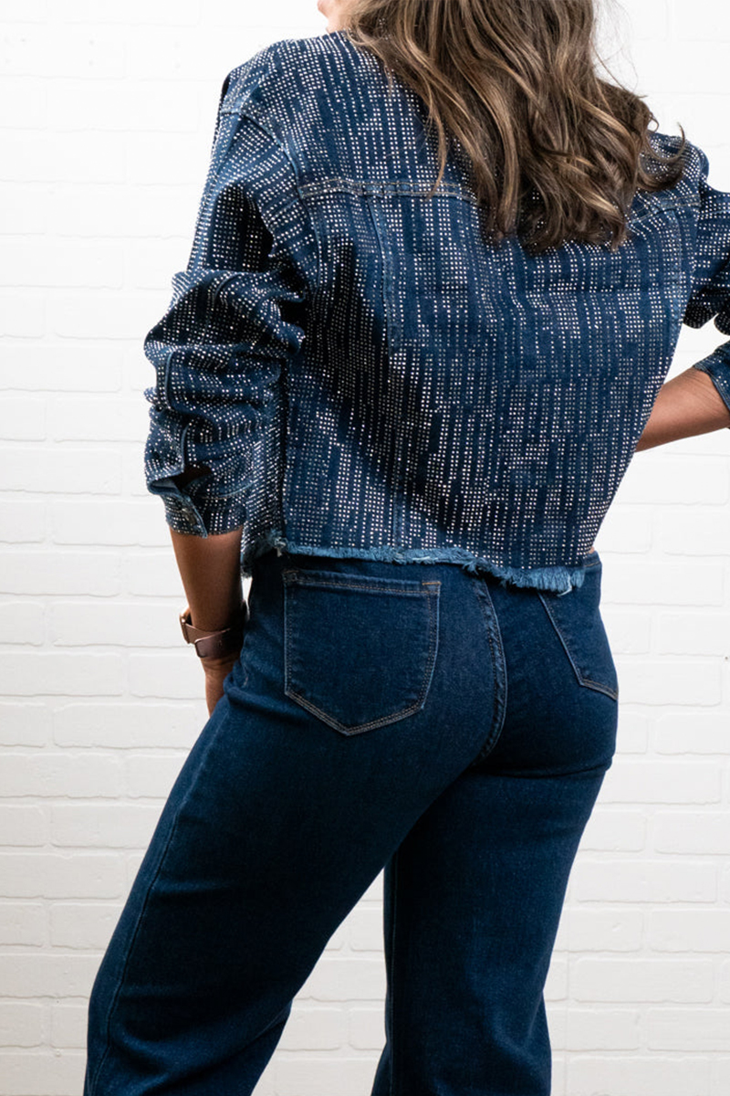 Women's Rhinestone Jacket, The Ultimate Dazzling Eye-Catching Item!