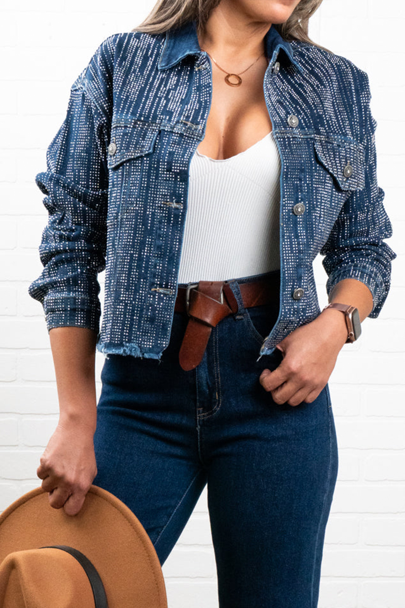 Women's Rhinestone Jacket, The Ultimate Dazzling Eye-Catching Item!