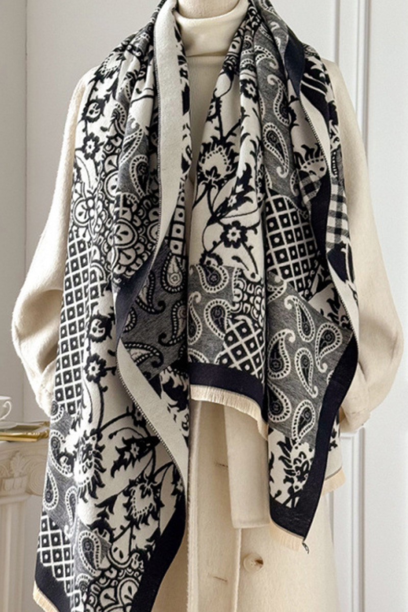 Women's Fashion Paisley Shawl Scarf