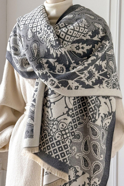 Women's Fashion Paisley Shawl Scarf
