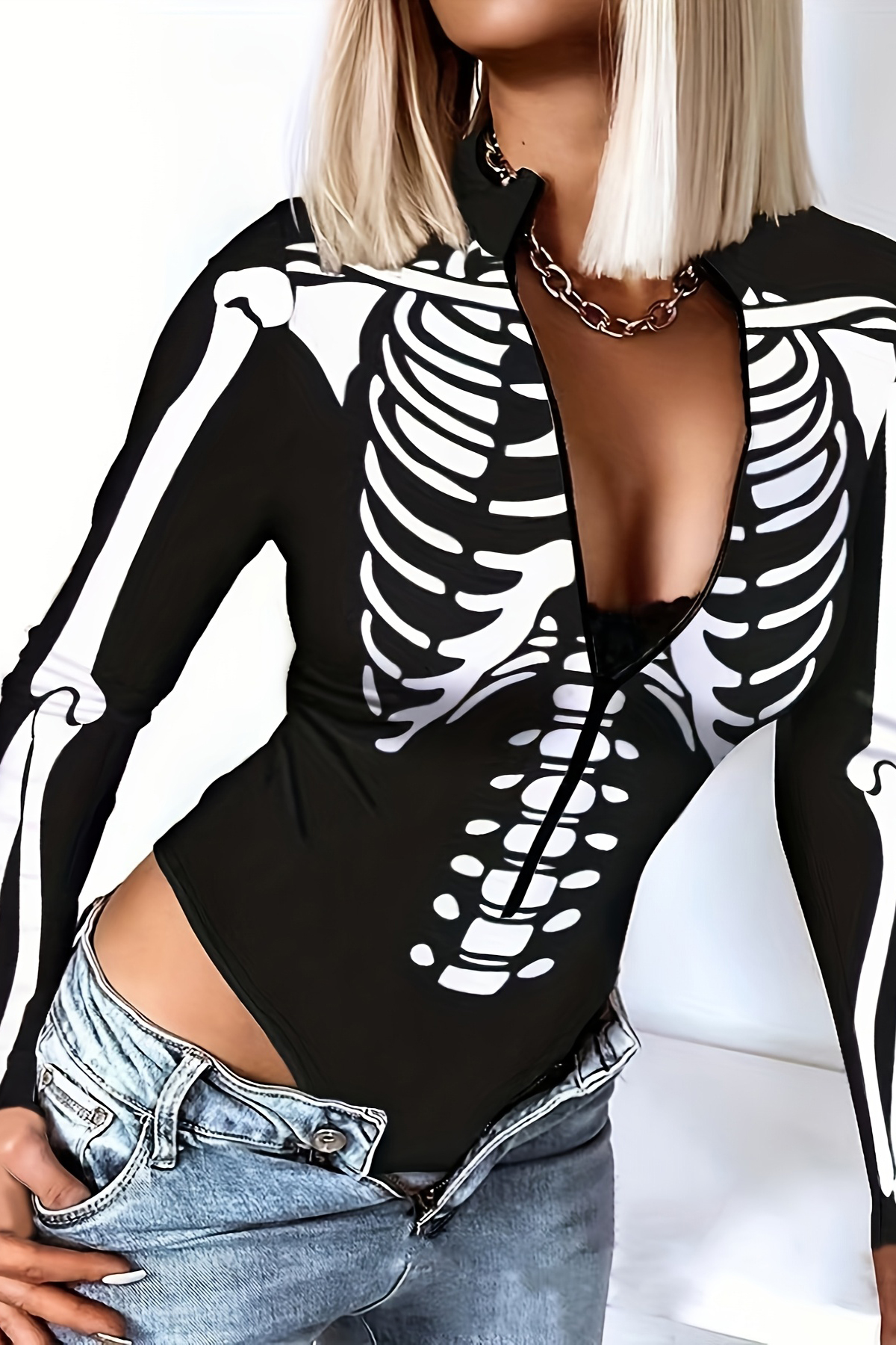 Women's Casual Printed Jumpsuit