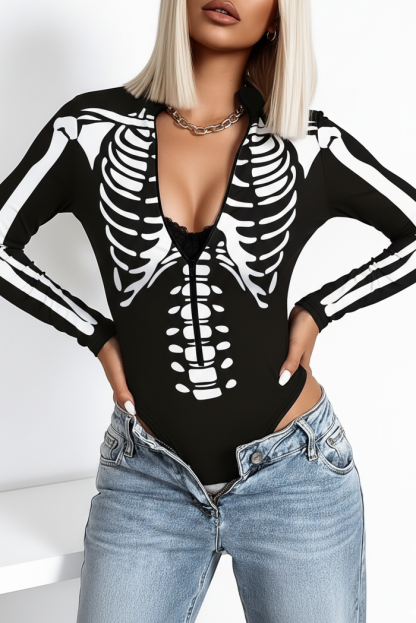 Women's Casual Printed Jumpsuit