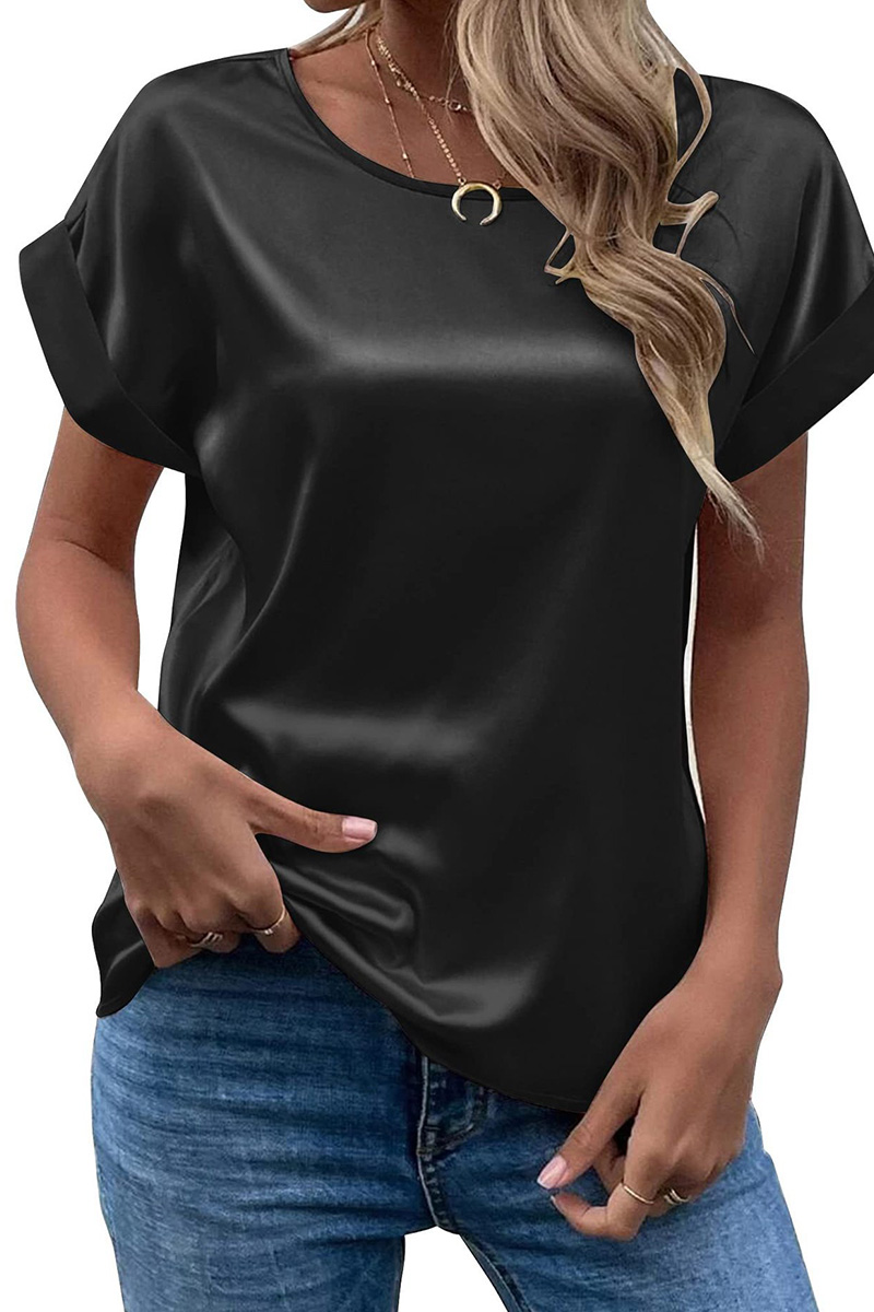 Women‘s Round-Neck Straight-Cut T-Shirt