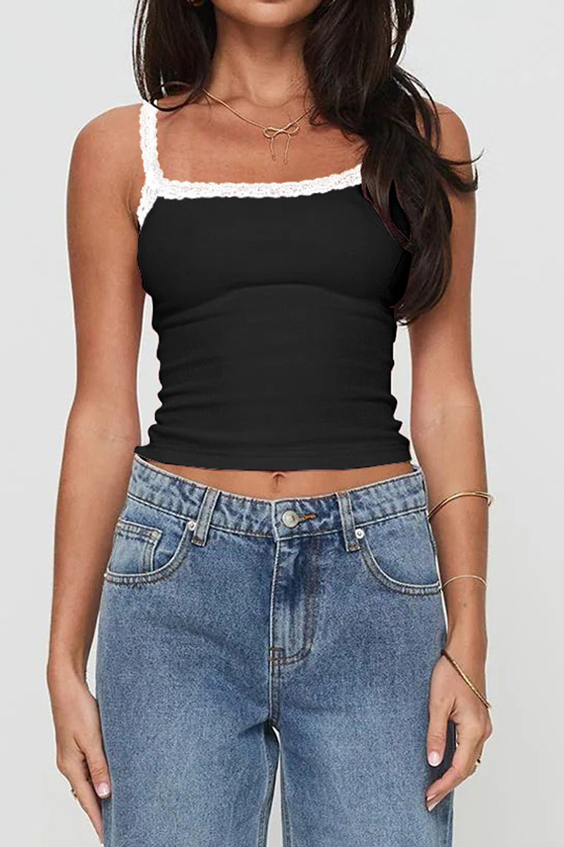 Women's Designer Lace Stretch Vest