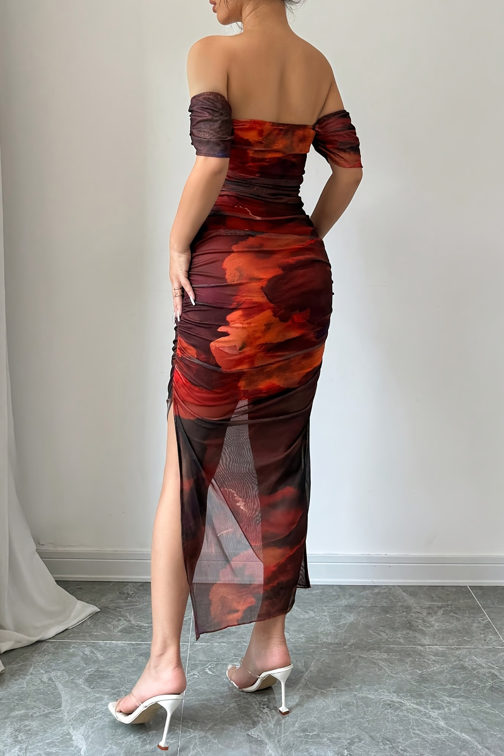 Women's Elegant Off The Shoulder Dress