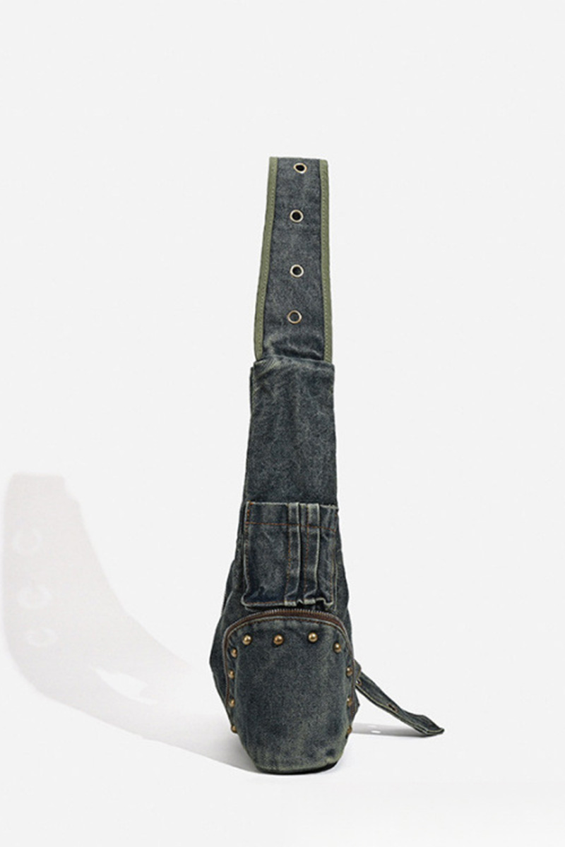 Women's Fashion Washed-Vintage Underarm Bag