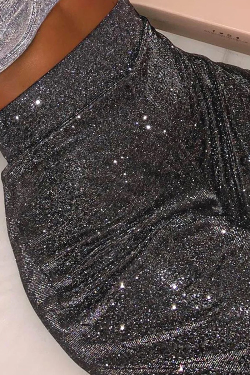 Ladies' Sexy Semi Transparent High Waisted Shiny Silk Straight Leg Pants, Y2k Fashionable Loose Wide Leg Pants