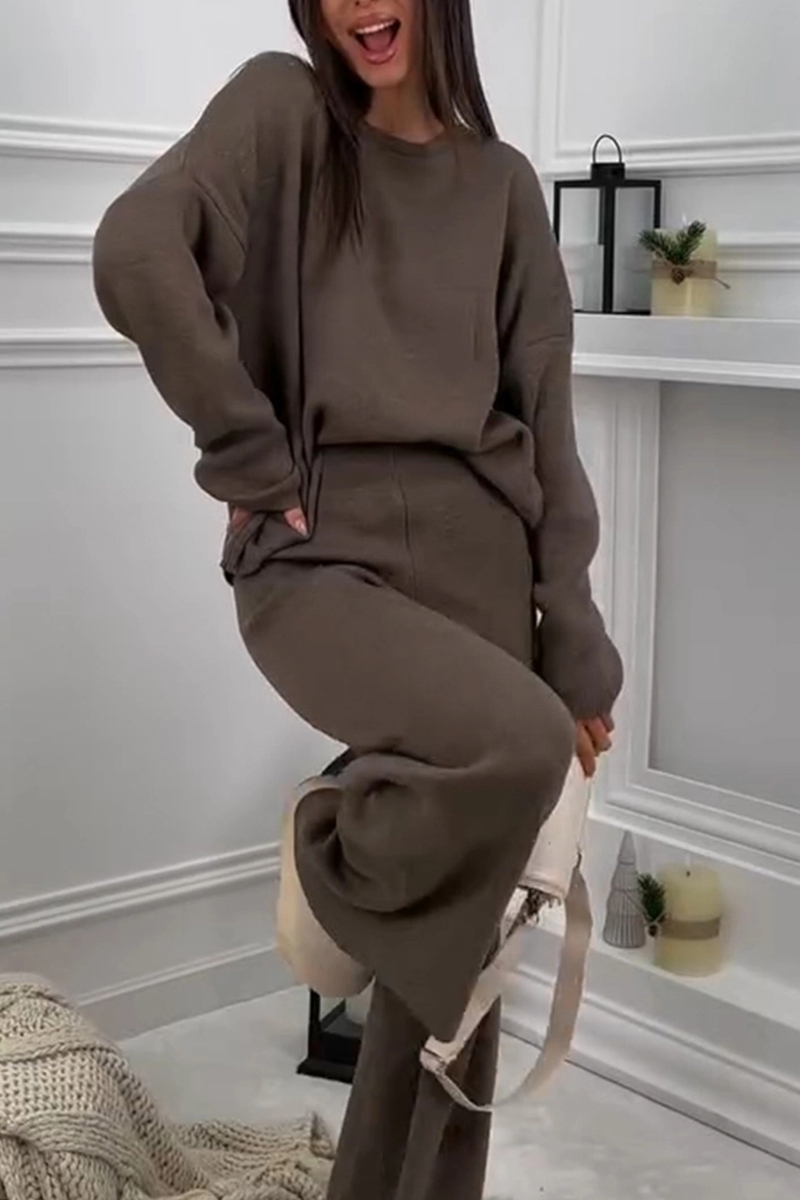 Women's Casual Loose Fitting Top ＆ Loose Trousers