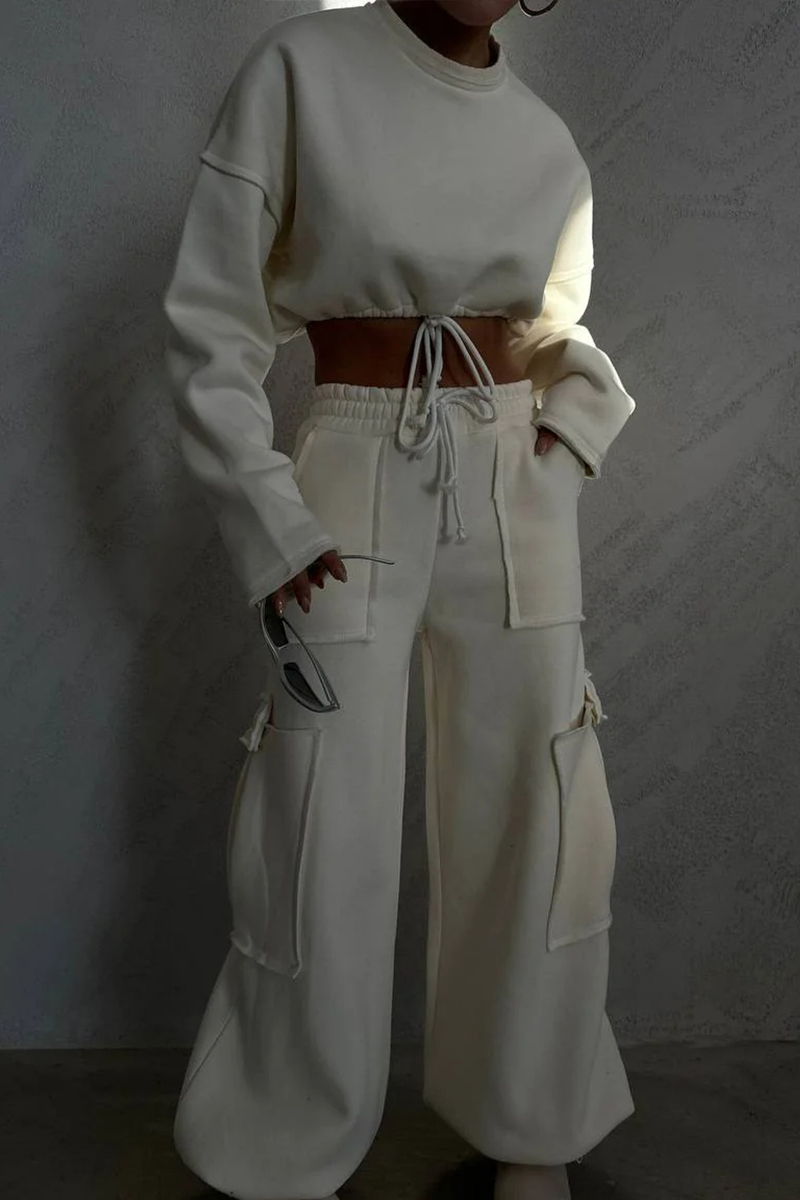 Women's Casual Loose Fitting Top ＆ Loose Trousers