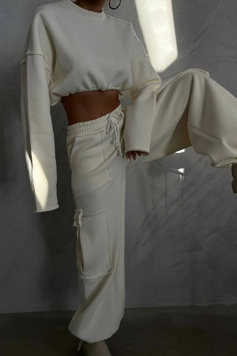 Women's Casual Loose Fitting Top ＆ Loose Trousers