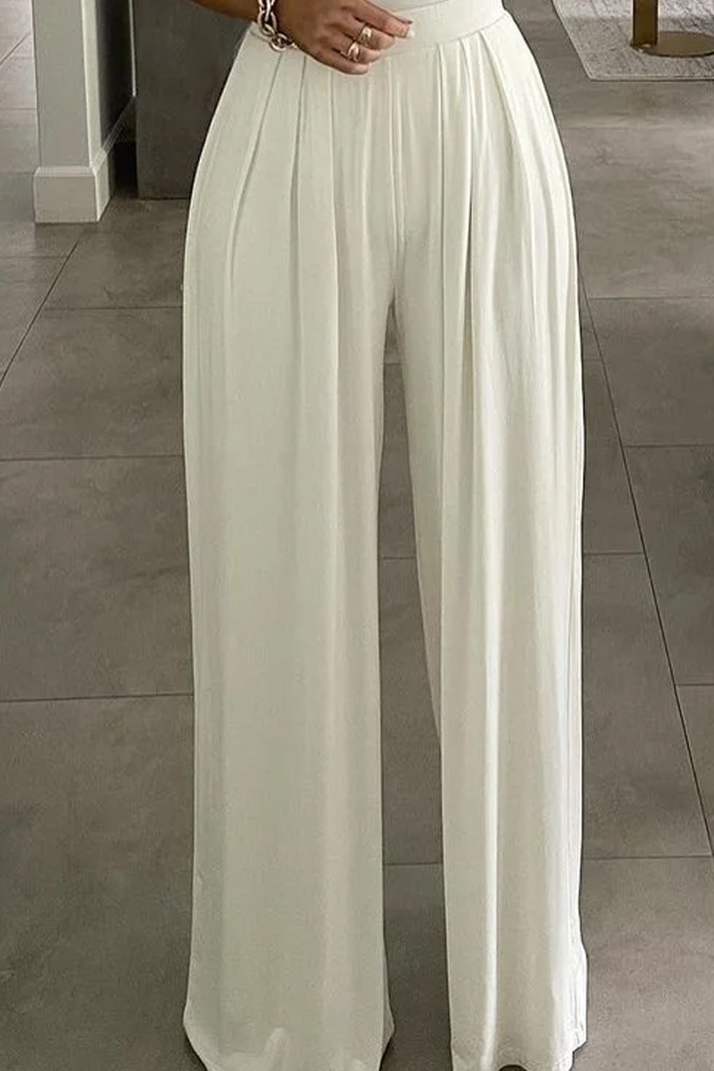 Ladies' Sexy And Elegant Single Shoulder Solid Color Asymmetrical Comfortable Jumpsuit Elegant Women's Jumpsuit