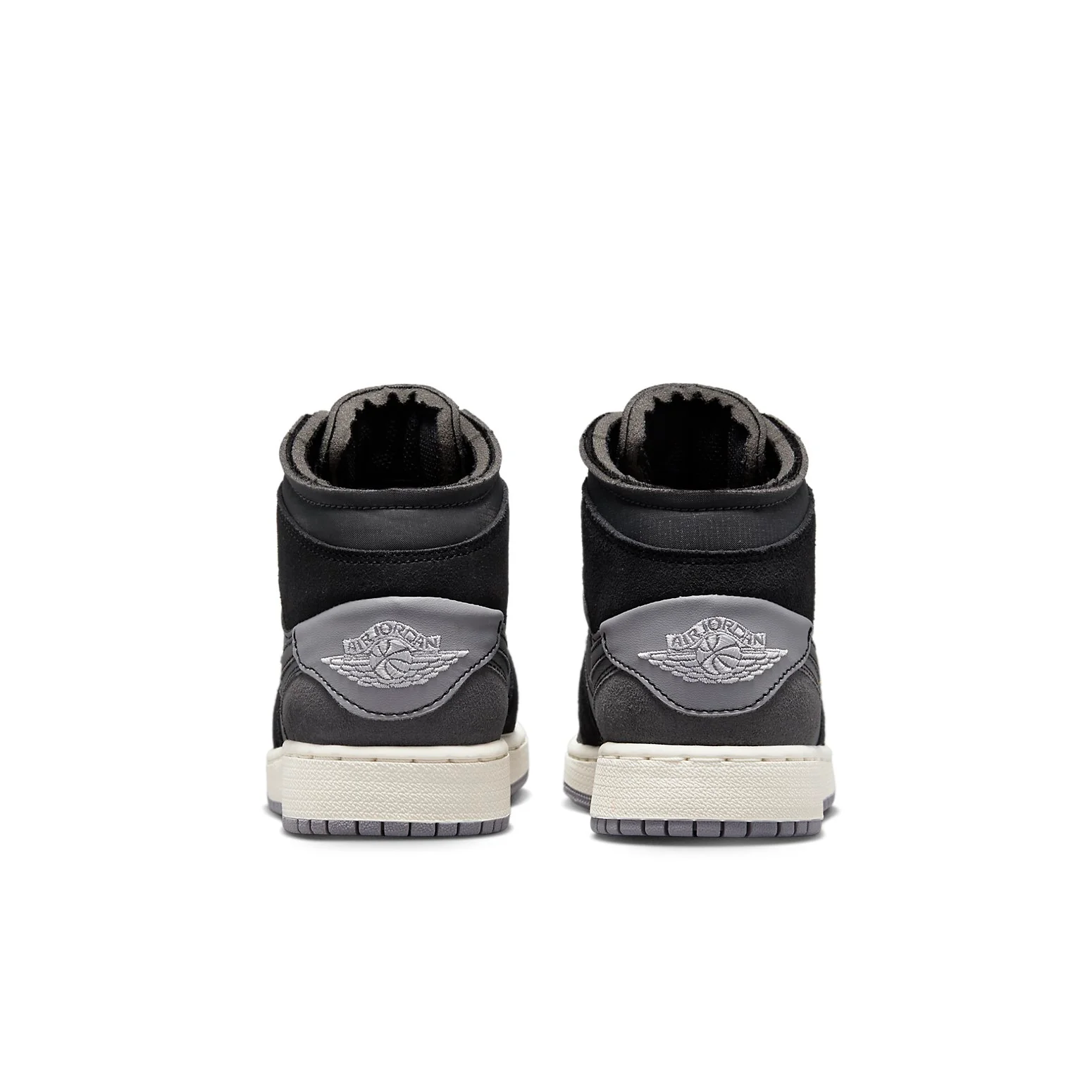 (GS) Air jtthhordan 1 Mid SE Craft 'Inside Out - Black' DV0438-001
