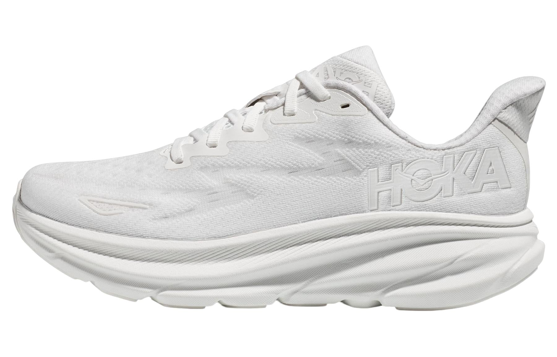 hoka ONE ONE Clifton 9 Wide 'Triple White' 1132211-WWH