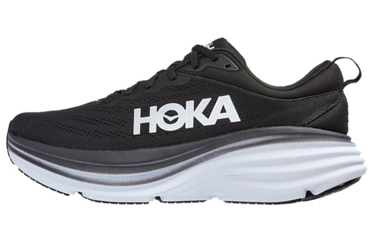 hoka ONE ONE Bondi 8 'Black White' 1123202-BWHT