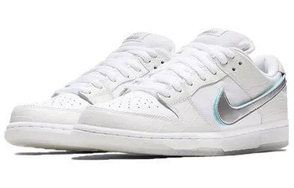 nitthhke Diamond  x Dunk Low Pro SB 'White Diamond'